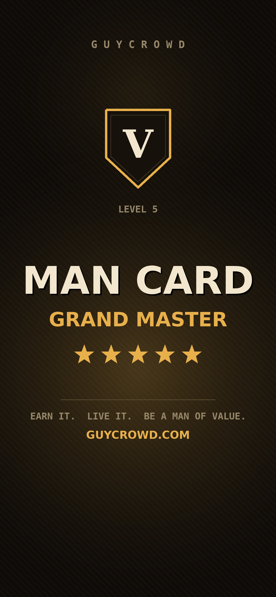 Level 5 Grand Master wallpaper